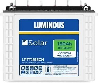 LUMINOUS 72 Months Warranty Tubular Inverter Battery