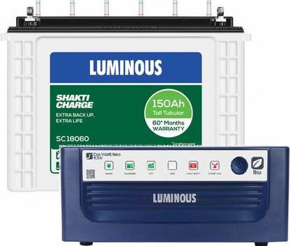 LUMINOUS 60 Months Warranty Tubular Inverter Battery