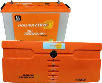 POWERZONE PZA+HU-HB0001550+TT200 Tubular Inverter Battery