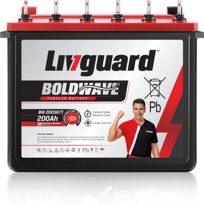 Livguard 3 Year Warranty Tubular Inverter Battery