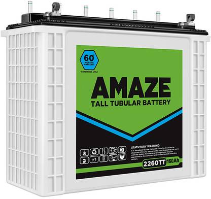 AMAZE 2260TT Tubular Inverter Battery