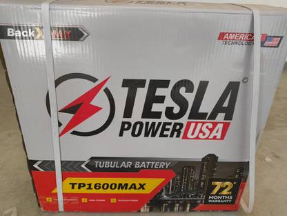 TESLA POWER USA 72 Months Warranty Tubular Inverter Battery