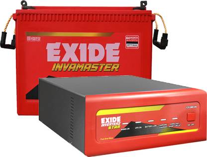 EXIDE 66 Months Warranty Tubular Inverter Battery