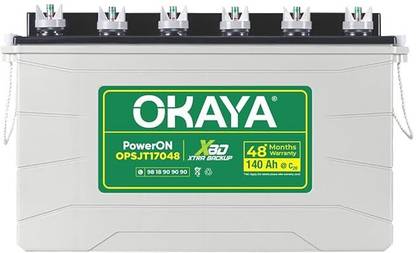 OKAYA OPSJT17048 Tubular Inverter Battery