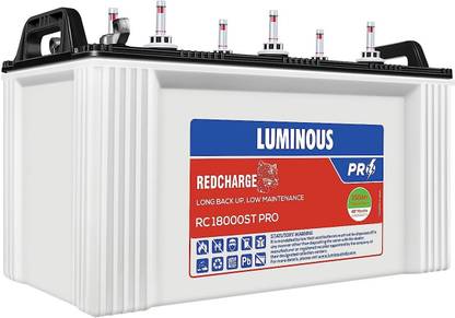 LUMINOUS 48 Months Warranty Tubular Inverter Battery