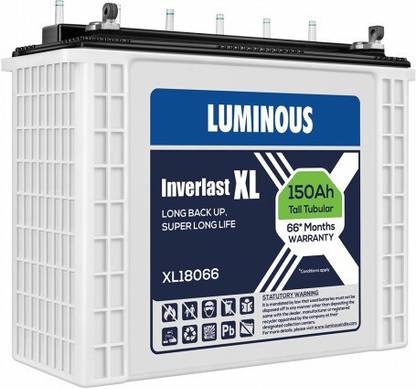 LUMINOUS XL 18066 Tubular Inverter Battery