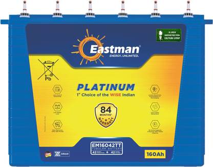 EASTMAN EM16042TT Tubular Inverter Battery