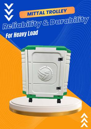 MITTAL JP_GRW_7 Wheels Trolley for Inverter and Battery