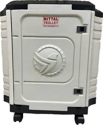 MITTAL PREMIUM PLASTIC IT TUBULAR Trolley for Inverter and Battery