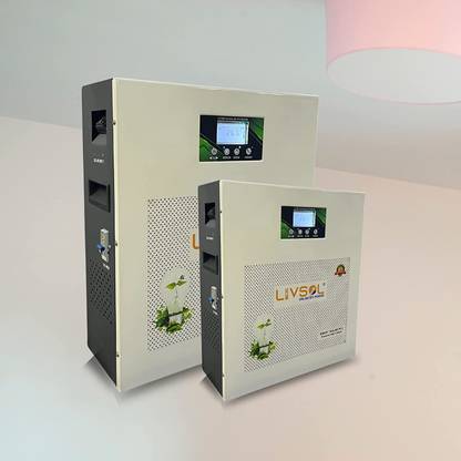 Livsol L-iON1500 1 KVA 12.8 V_60 Ah Smart Solar Inverter with Inbuilt Lithium Battery Pure Sine Wave Inverter