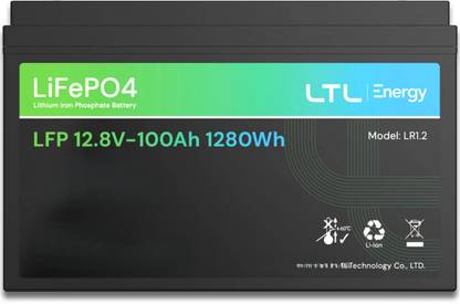 AXELIUM 1100 VA LTL 12V 100Ah LFP Battery Pack with 24 Months Warranty Solar Compatible Pure Sine Wave Inverter