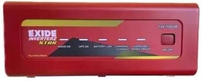 EXIDE 500 VA 1125VA STAR with 42 Months Warranty Pure Sine Wave Inverter