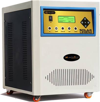 MuscleGrid India SOLAR LEGEND 4.2KVA TRUE MPPT 48V Hybrid Solar Inverter HIGHLY CONFIGURABLE WiFi IoT Solar Inverter with Home Automation Pure Sine Wave Inverter