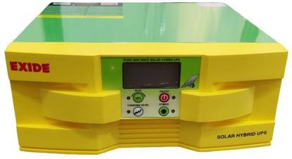 EXIDE 500 VA with 24 Months Warranty Solar Compatible Pure Sine Wave Inverter