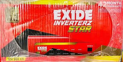 EXIDE 500 VA Star 1125VA 12V with 42 Months Warranty Pure Sine Wave Inverter