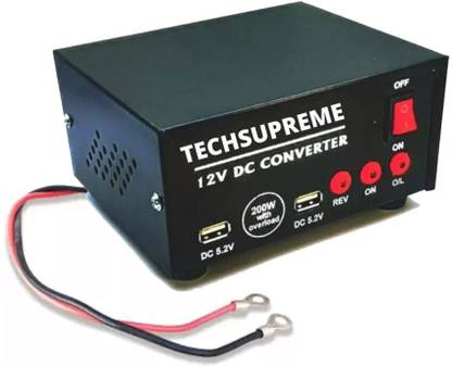 TechSupreme 500 VA Solar Compatible Square Wave Inverter