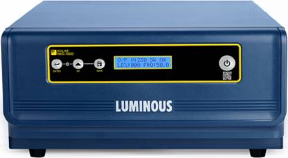 LUMINOUS 500 VA SOLAR INVERETR with 24 Months Warranty Solar Compatible Pure Sine Wave Inverter