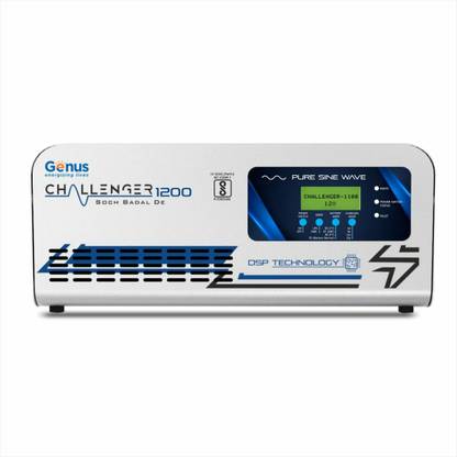 Genus 500 VA 12V 40A 900 VA with 36 Months Warranty Solar Compatible Pure Sine Wave Inverter