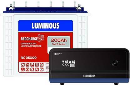 LUMINOUS 900 VA Zelio 1100 with RC 25000 Pure Sine Wave Inverter