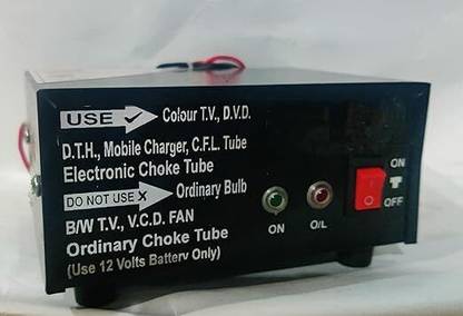 Goyal 500 VA Mini Inverter 12v to 220v AC 100 Watt Solar Converter with 1 Months Warranty Modified Sine Wave Inverter