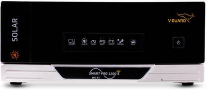 V-Guard 1000 VA S Solar Inverter with Wi-Fi and Bluetooth Connectivity (Free Installation) Digital with 3 Year Warranty Solar Compatible Pure Sine Wave Inverter