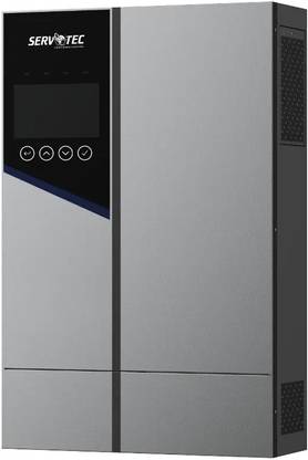 servotec 5000 VA 5 KVA 3.6KW 24V SOLAR HYBRID INVERTER with 5 Year Warranty Solar Compatible Pure Sine Wave Inverter