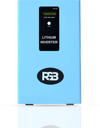 RGB POWER WALL 1000 VA Inverter with Integrated Lithium Battery with 12 Years Life Pure Sine Wave Inverter