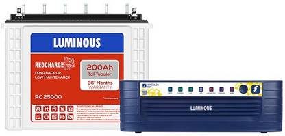 LUMINOUS 1500 VA with 24 Months Warranty Square Wave Inverter