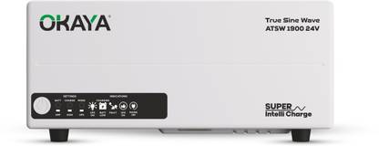 OKAYA ATSW 1900 24V Okaya Advanced True Sine Wave; VA Rating: 1650 VA / 12V; 1320 Watt Pure Sine Wave Inverter