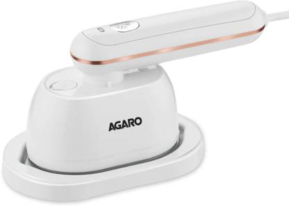 AGARO Regal Mini Garment Steamer, 1200W,Wrinkle Remover, 1200 W Steam Iron