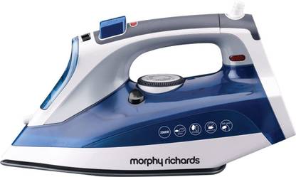 Morphy Richards Super Glide 2000W Steam Iron with Steam Burst, Vertical and Horizontal Ironing, 2000 W Steam Iron