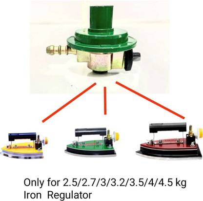Tovito by Newtech/Newgoldtech 5kg cylinder Regulator only for 2.5/2.7/3/4.5/4.7 kg lpg gas iron box parts 0 W LP Gas