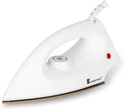 KZEETECH Iron Press for Clothes 3 Way Auto Off System Cloth Iron with Temperature Control 1000 W Dry Iron