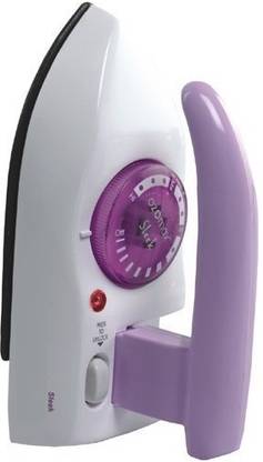 Orelius Fire ™Portable Foldable Steam Travel Iron | Pocket Size Indian Best 220 W Dry Iron
