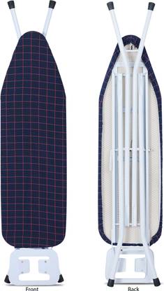 Home-pro Iron Table for Ironing Clothes | Iron Press Holder, Foldable & Height Adjustable Ironing Board