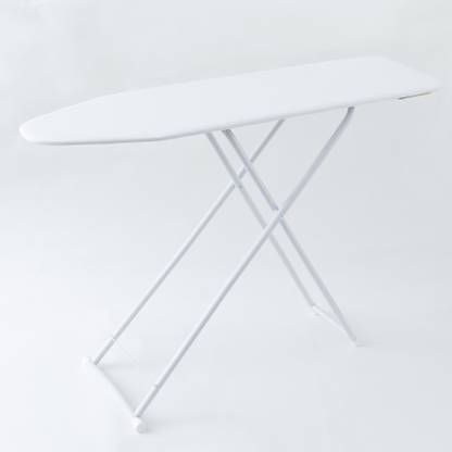 KUBER INDUSTRIES 42 Inch Ironing Board For Clothes|Adjustable Height Ironing Stand (White) Ironing Board