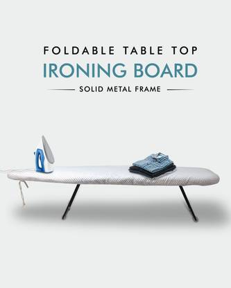 WEIRD WOLF Tabletop Ironing Table with foldable legs, Portable, Compact Space Saving Ironing Board
