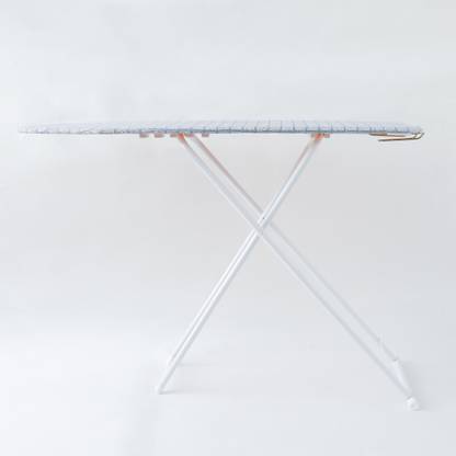 KUBER INDUSTRIES 42 Inch Ironing Board For Clothes|Adjustable Height Ironing Stand (Grey) Ironing Board