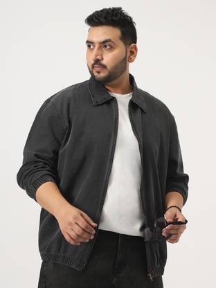 Urbano Plus Full Sleeve Washed, Solid Men Denim Jacket