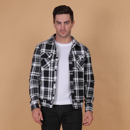 FABIUM Full Sleeve Checkered Men Jacket