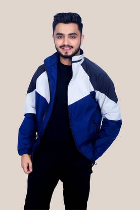 Caraba Solid Men Wind Cheater