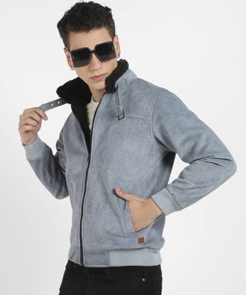 CAMPUS SUTRA Full Sleeve Washed Men Jacket