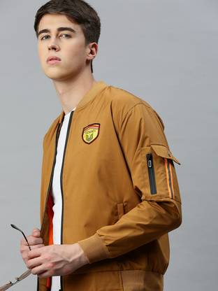 VOXATI Full Sleeve Solid Men Jacket