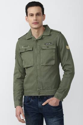 PETER ENGLAND Full Sleeve Solid Men Jacket