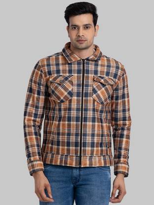 PARX Full Sleeve Checkered Men Jacket