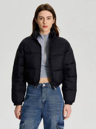 Fashionfizzzzz Full Sleeve Solid Women Jacket