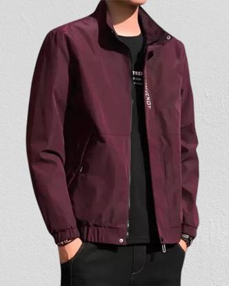 HouseOfCommon Full Sleeve Solid Men Jacket