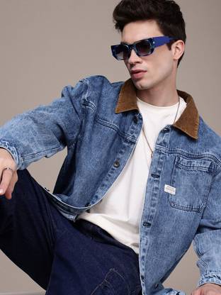 WROGN Full Sleeve Solid Men Jacket