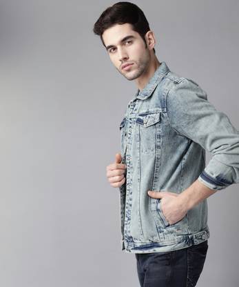 Roadster Full Sleeve Washed Men Jacket