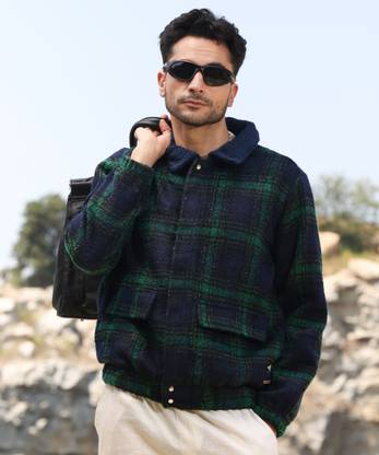 CAMPUS SUTRA Full Sleeve Checkered Men Jacket